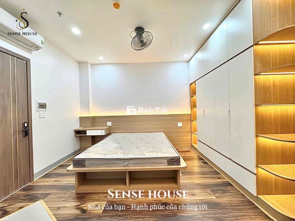 Studio full nội thất mới, bếp riêng, ban công 2 mặt, bao phí ngay Aeon