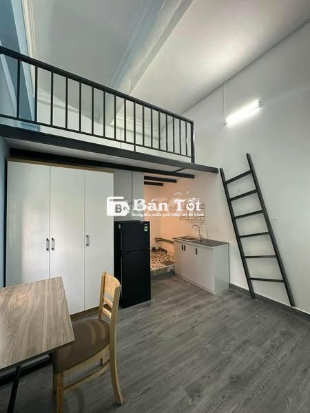 Phòng trọ mới xây ngay Sơn Kì, Tân Kì Tân Quý_Gác cao 2,5m_Cửa sổ