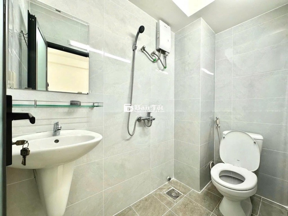 Phòng trọ mới xây ngay Sơn Kì, Tân Kì Tân Quý_Gác cao 2,5m_Cửa sổ