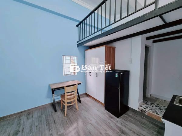 Phòng trọ mới xây ngay Sơn Kì, Tân Kì Tân Quý_Gác cao 2,5m_Cửa sổ