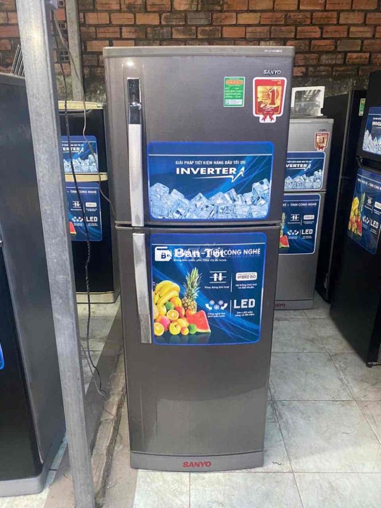 thanh lý tủ lanh sanyo 220litz