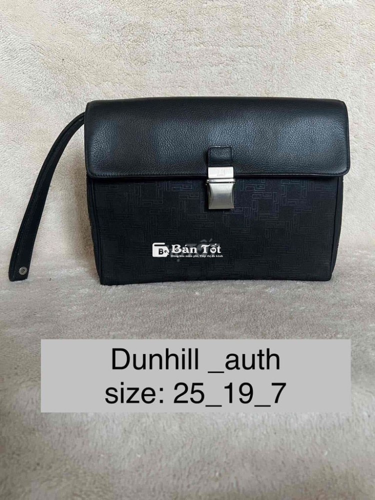 clutch cầm tay DUNHILL size 25x19x7