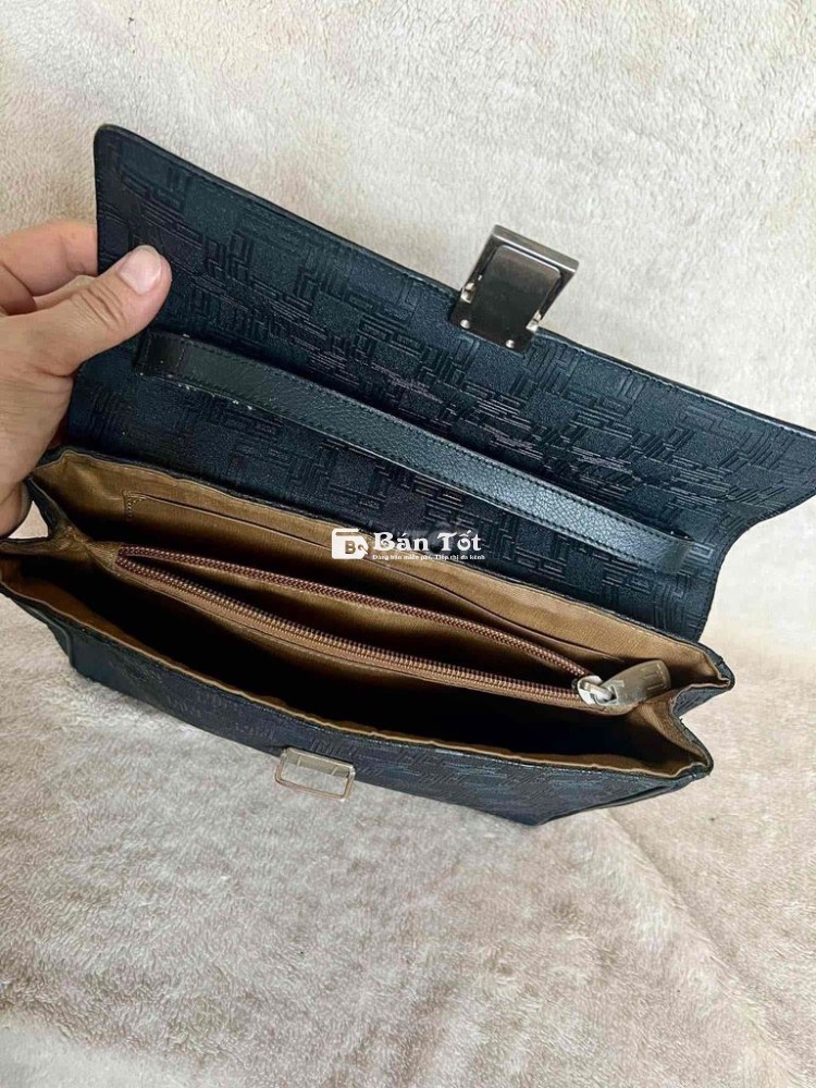 clutch cầm tay DUNHILL size 25x19x7