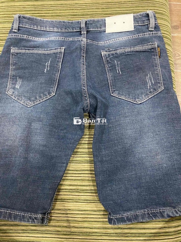 Quần jean denim vải bụi cá tính đẹp