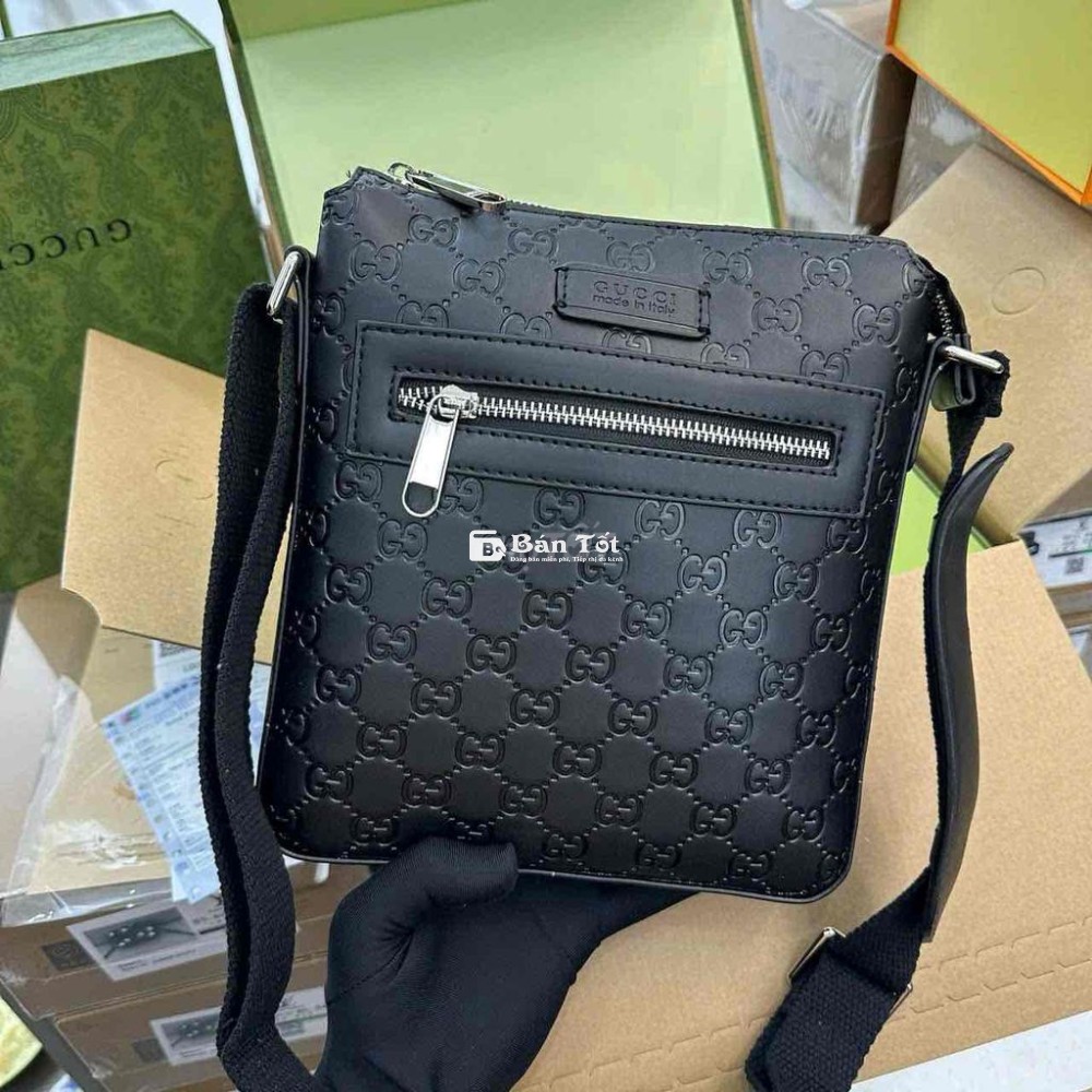 Túi Nam GC Dập Vân Chìm Nhỏ - Full Box