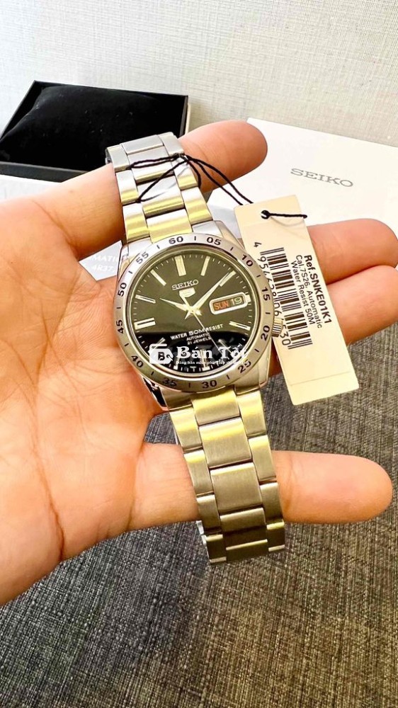 Seiko 5 dây thép