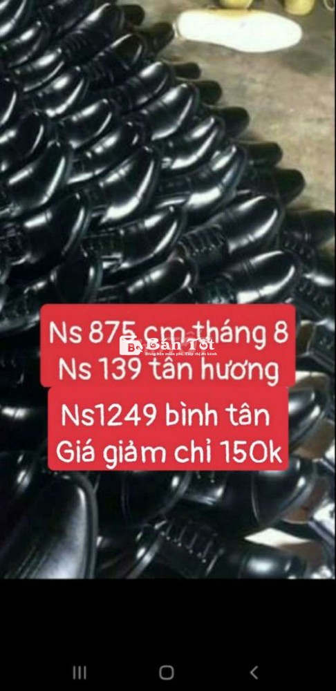 Giày nam giảm giá tại các siêu thị sách