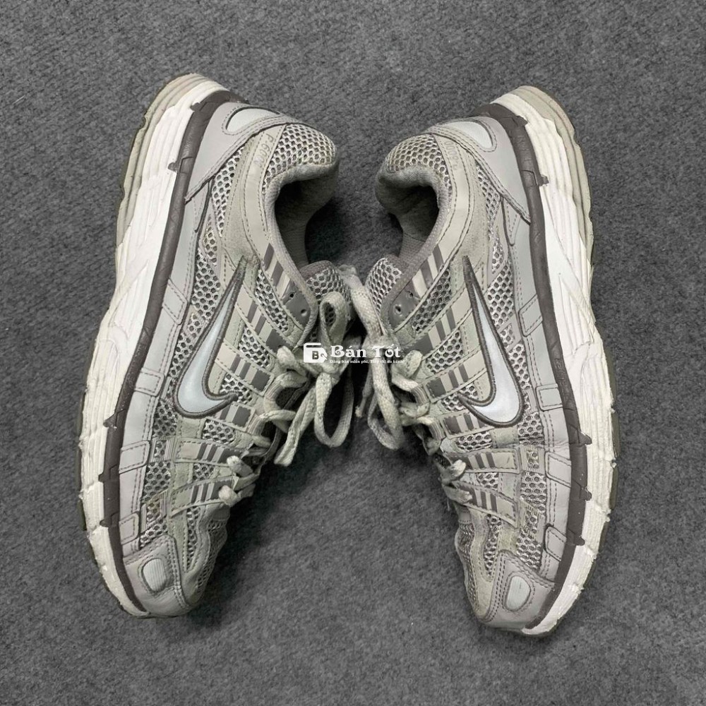 giày Nike P-6000 PRM 'Light Iron Ore' size 43 Real