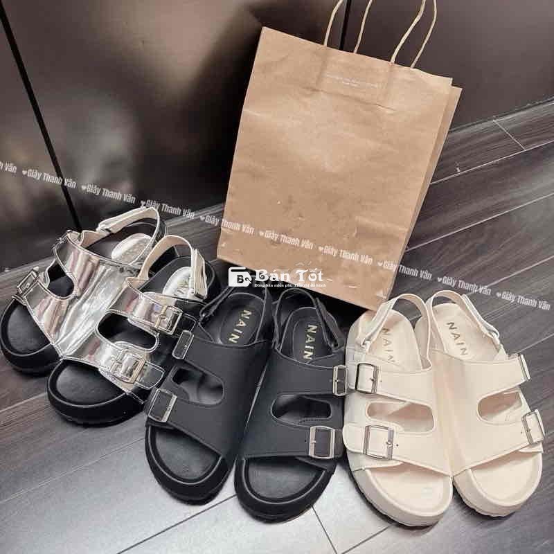 Sandan 2 quai khoá phong cách ulzzang 4 màu cao 3 cm (S0105) giá 160k  
