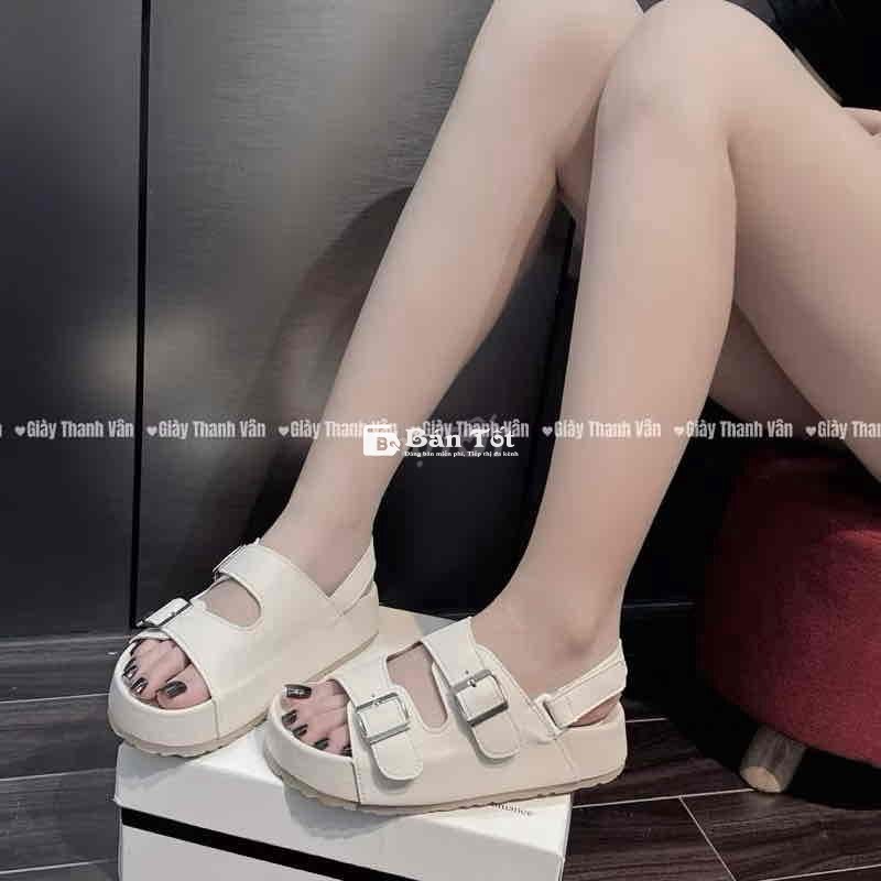 Sandan 2 quai khoá phong cách ulzzang 4 màu cao 3 cm (S0105) giá 160k  