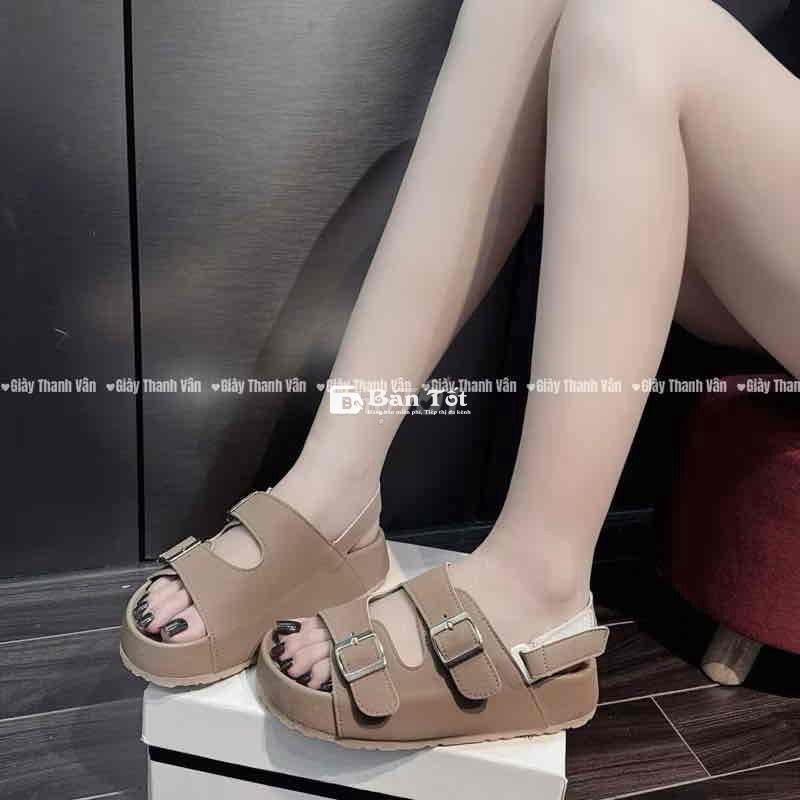 Sandan 2 quai khoá phong cách ulzzang 4 màu cao 3 cm (S0105) giá 160k  