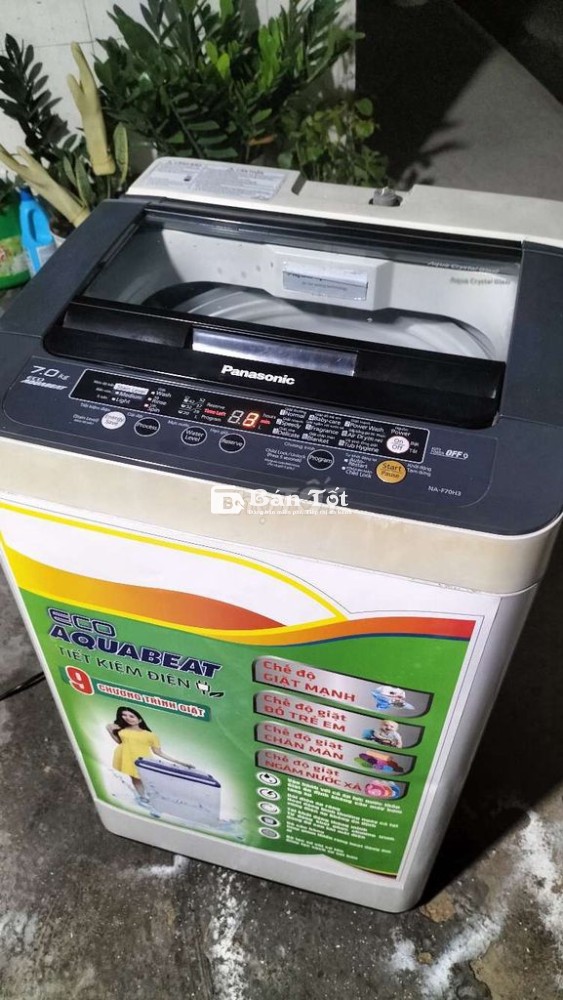 Máy giặt Panasonic 7kg còn đẹp, hoạt động tốt, giá hợp lý  