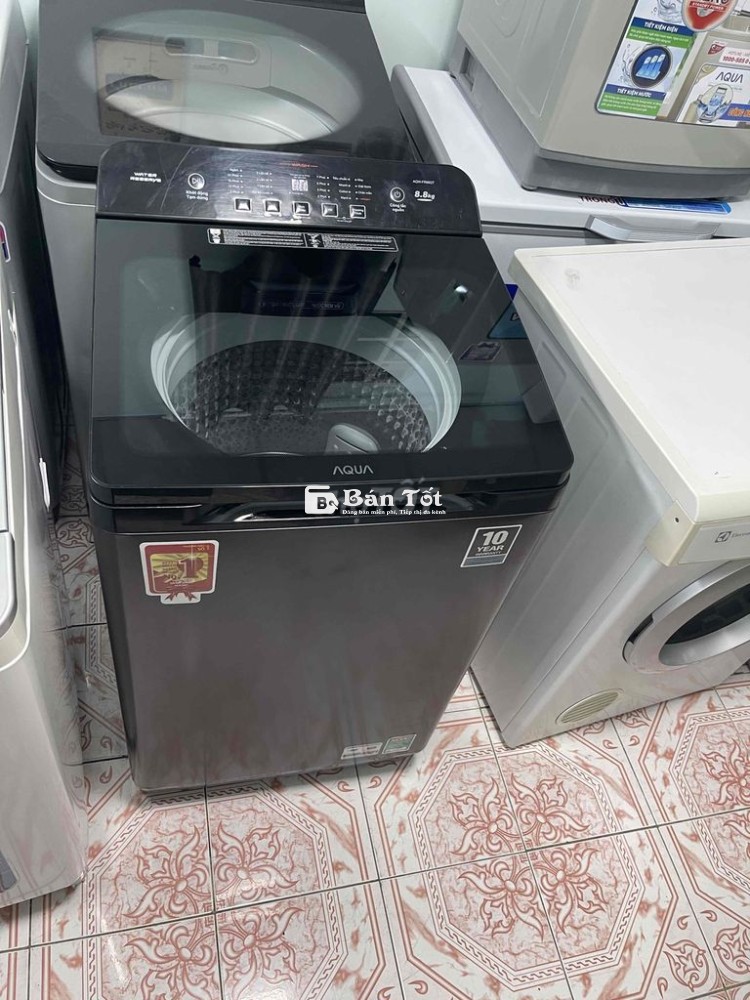 Thanh lý Máy Giặt AQUA 8.8kg - Zin Đẹp, Bảo Hành 3 Tháng!