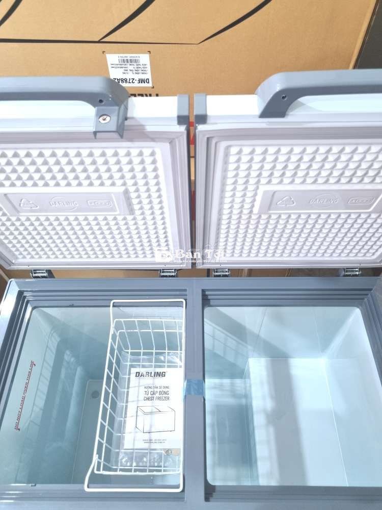 Sale💥Tủ đông Darling 250L mới 100% giá siêu rẻ