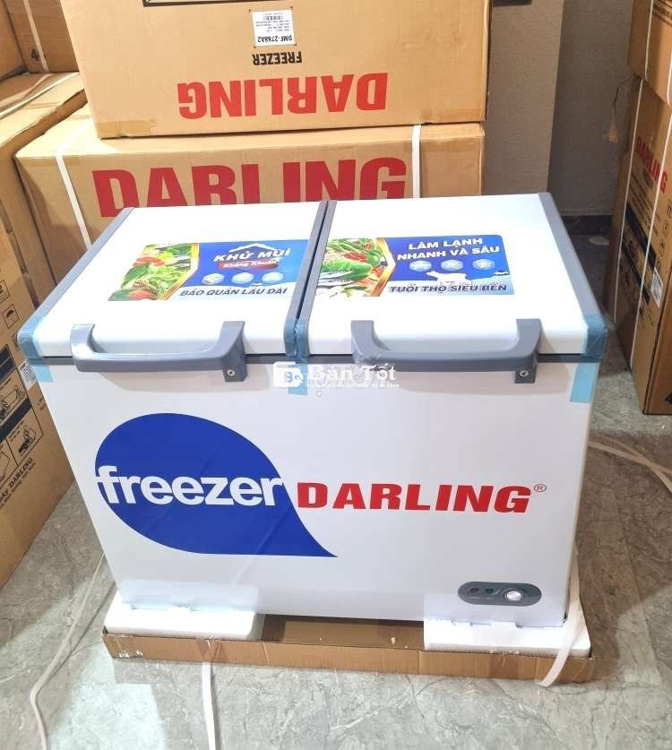 Sale💥Tủ đông Darling 250L mới 100% giá siêu rẻ