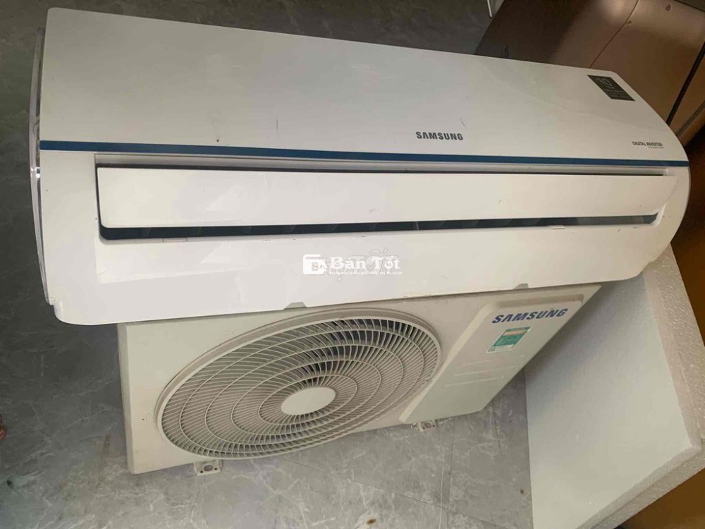Máy lạnh Samsung Inverter 1.5hp màu trắng mới 90%
