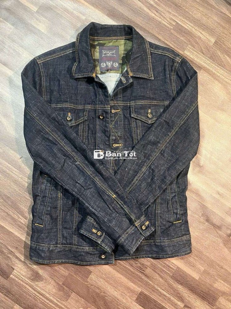 Áo Khoác Jean Buckaroo Nhật Bản Size L