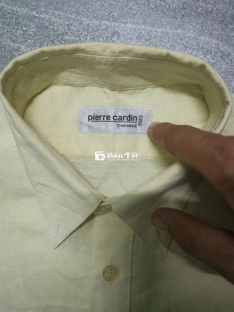 Áo sơmi Pierre Cardin ParisMadeSlimVin00s form M