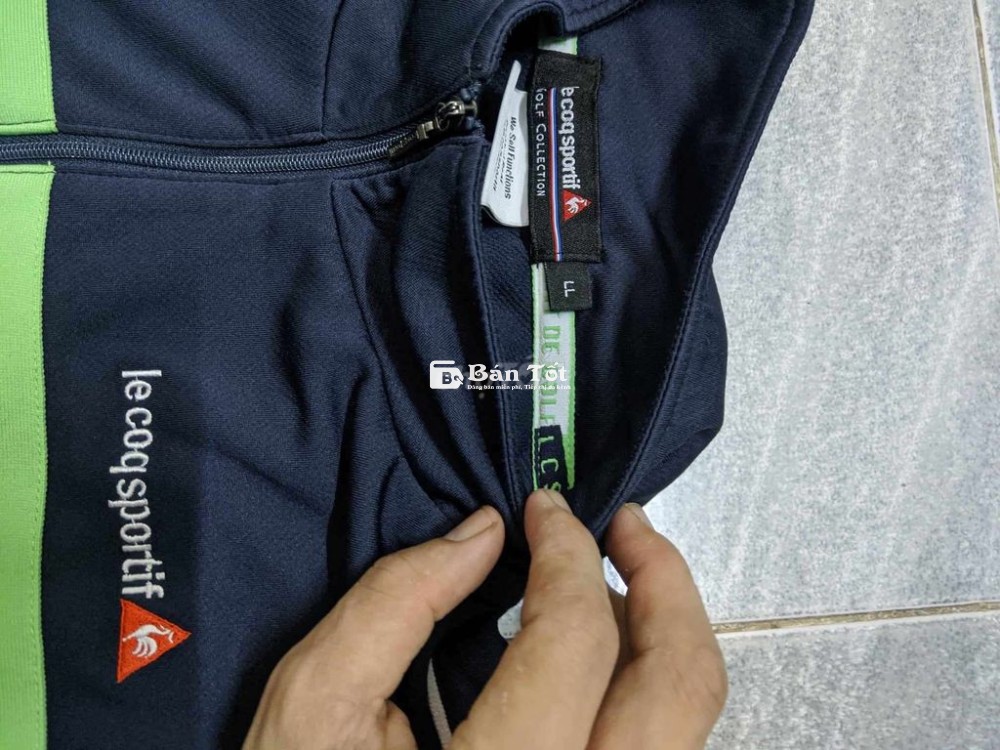 Áo Polo Khoác Lecoq Sportif FranceMadeBoxyF Form M Cần Thanh Lý  