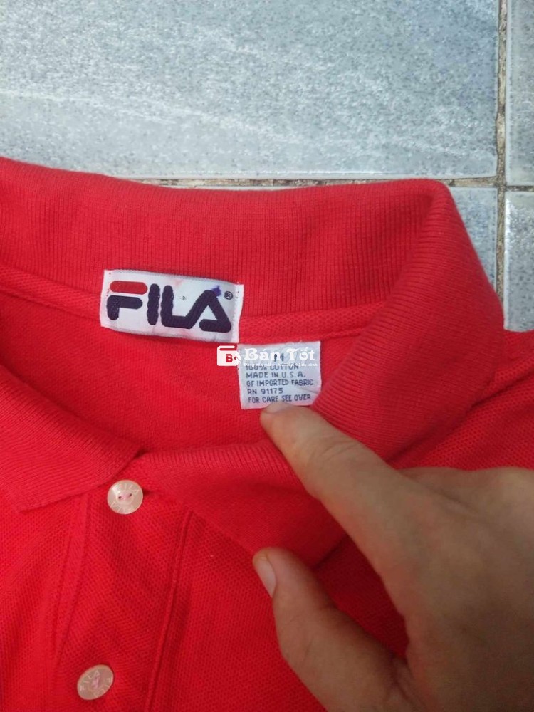 Áo polo Fila U.S.AMadeVin90s CasualBasic form M