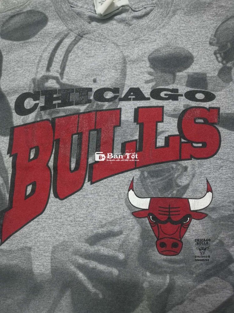 Áo thun Lee+Chicago Bulls U.SMadeVin80sFi form M