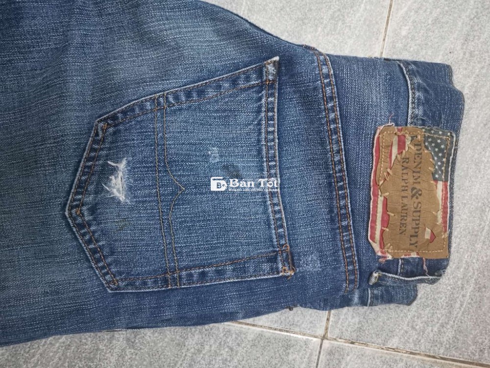 Quần Jeans Ralph Lauren Selvedge U.S Made DNF Size 30  
