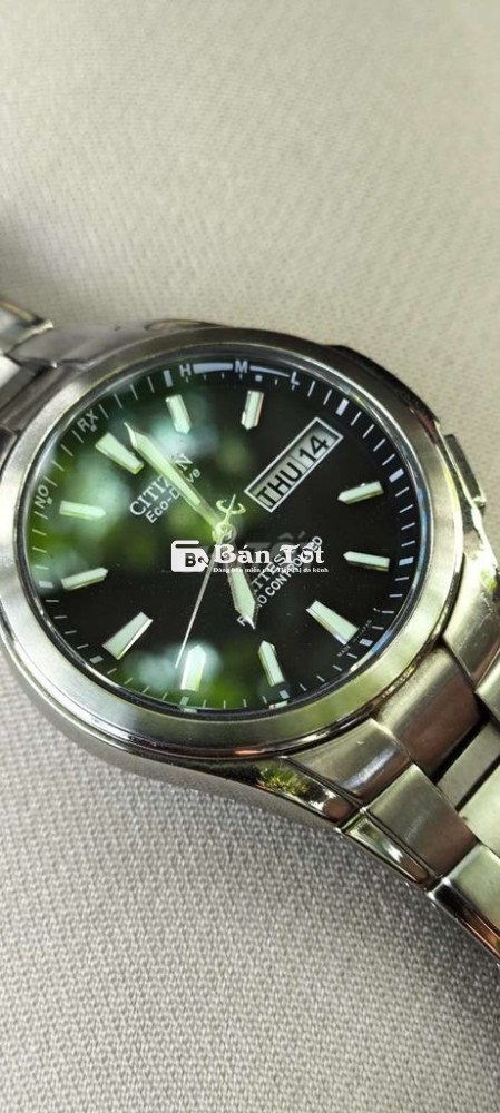 Pass Đồng hồ Citizen pin năng lượng ánh sáng