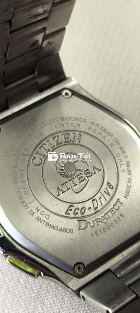 Pass Đồng hồ Citizen pin năng lượng ánh sáng