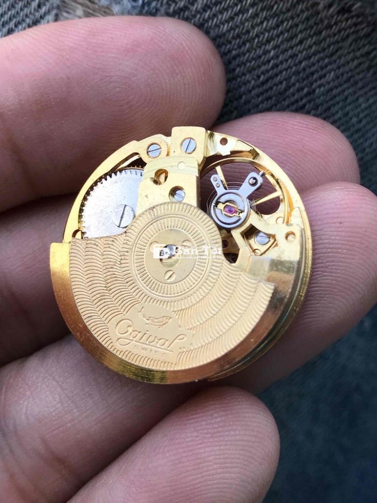 Cục máy vàng tự động cót phụ size 27mm