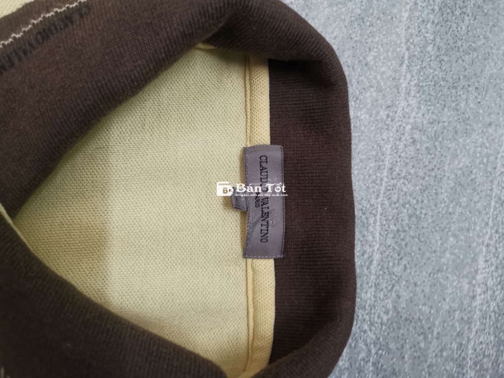 Áo Polo Claudio Valentino Made in Italy Slim Fit Size M - Thanh Lý