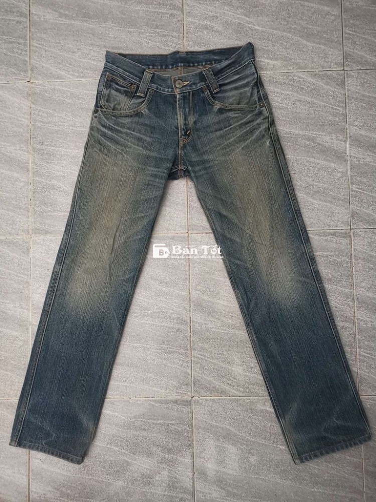 Quần jeans Levis 702 U.SMadeVin00sDNWas size 29