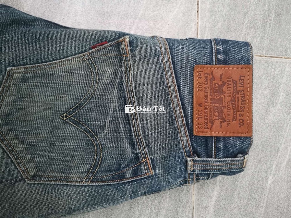 Quần jeans Levis 702 U.SMadeVin00sDNWas size 29