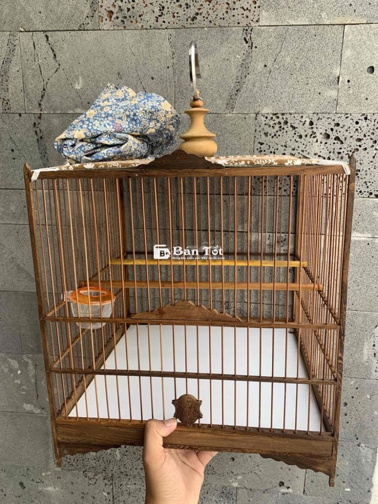 Lồng Gỗ Mùn Mới 99% - Bán Chim Dư Lồng  