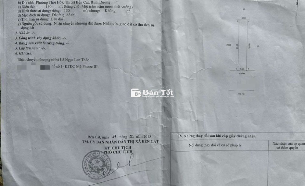 Bán Nhà Mỹ Phước 3 Bến Cát Giá Rẻ Cho Đầu Tư