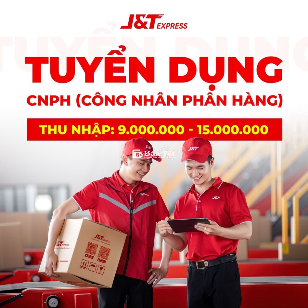 Tuyển dụng 20 Công nhân phân hàng chính thức