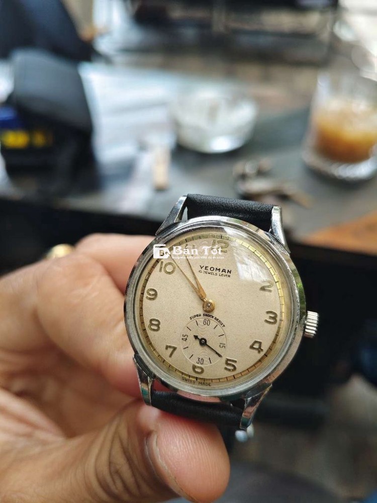 Đồng Hồ Cổ Điển Thụy Sĩ Cót Tay