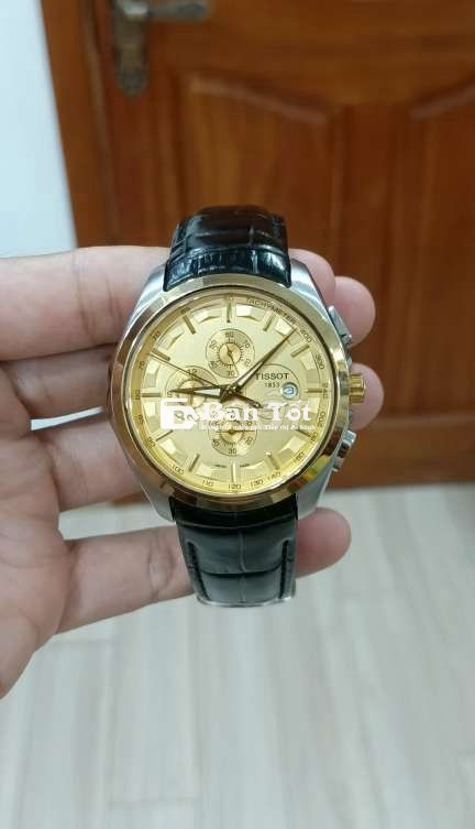 Tissot Nhật mặt 42mm kính saphia, vỏ thép ko rỉ