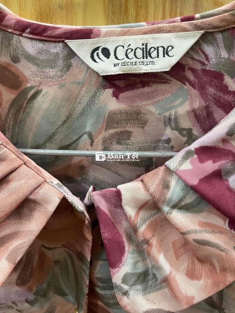 Áo sơ mi nữ nhật hiệu Cecilenle size M