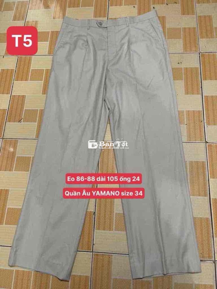 Quần Tây Âu YAMANO size 34