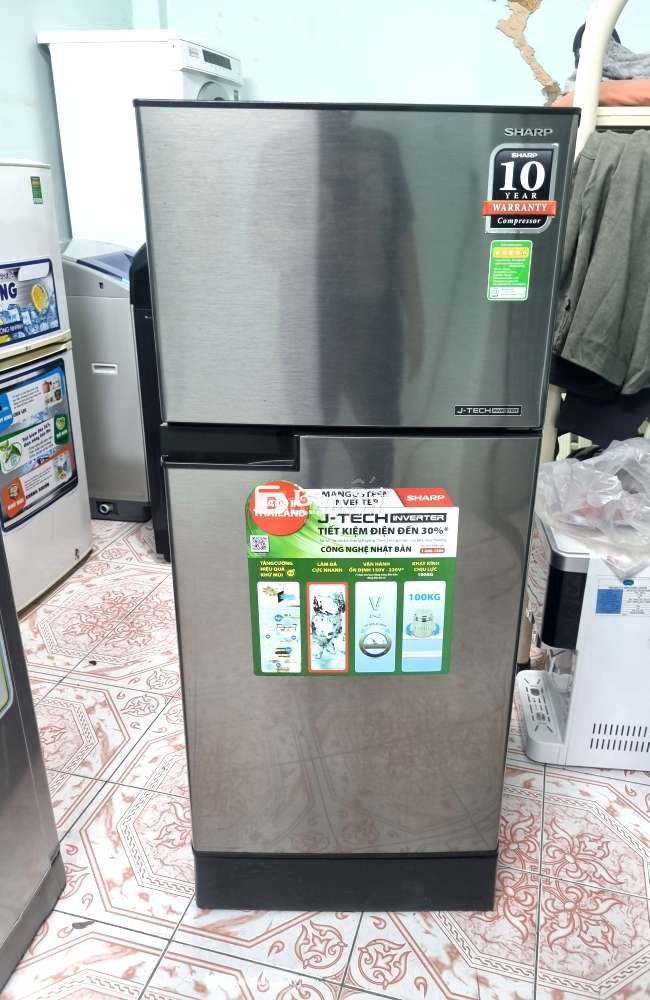 THANH LÍ TỦ LẠNH SHARP INVERTER 165L GIÁ RẺ