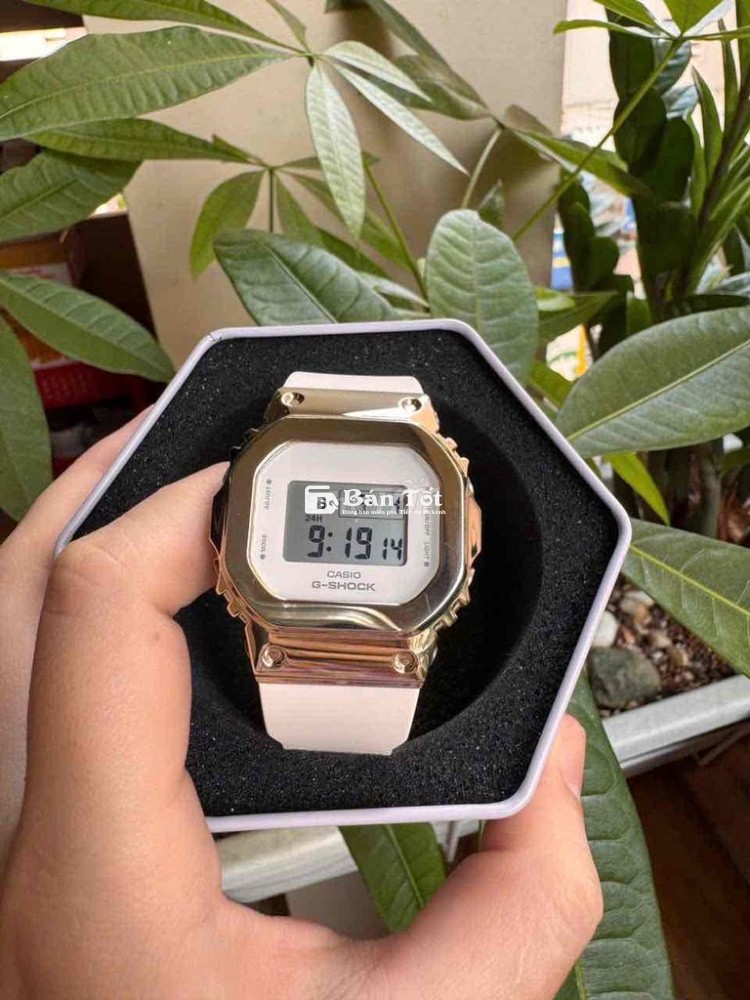 BÁN CASIO G-SHOCK TRẮNG VÀNG ĐỒNG - GIÁ HỜI!