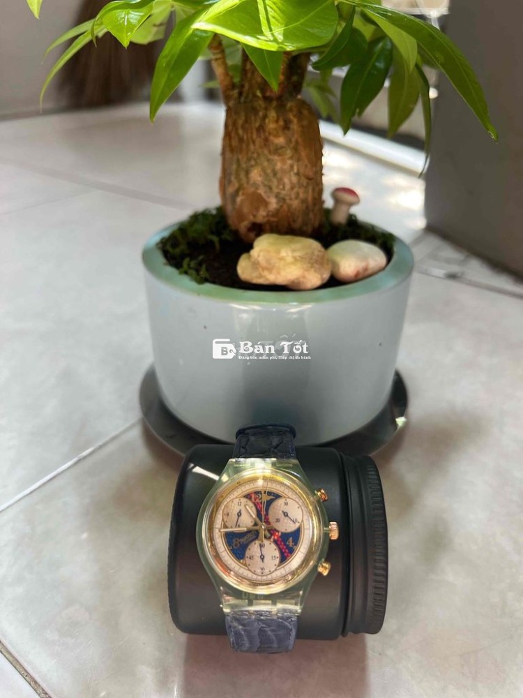 Swatch Máy Thụy Sĩ ĐH Swatch 6 Kim Chạy Chronograph  
