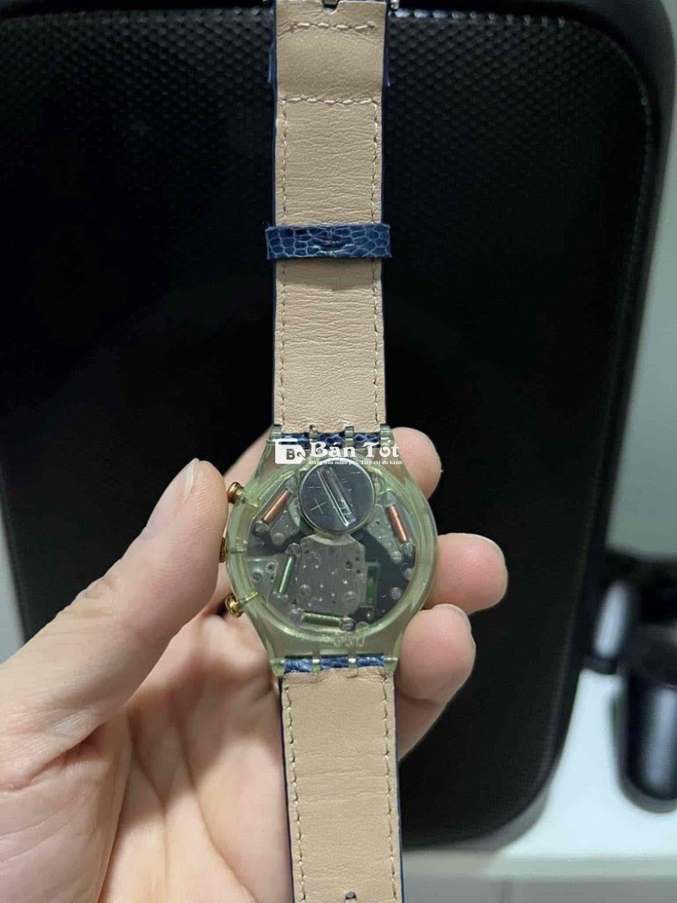 Swatch Máy Thụy Sĩ ĐH Swatch 6 Kim Chạy Chronograph  