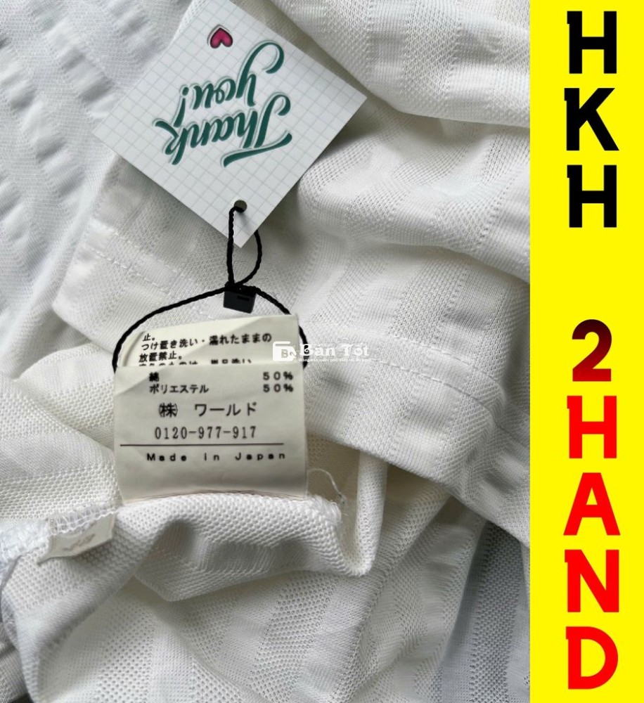 Thun nam ADABAT made in JAPAN, trắng kem, 69-76kg