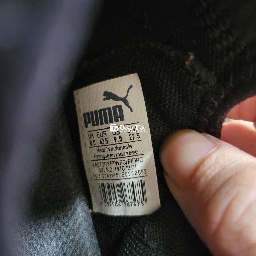 Giày lười puma size 42.5