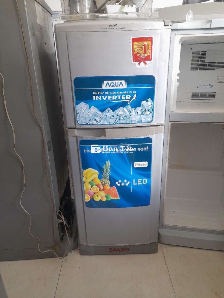 Thanh lý Tủ lạnh SANYO 132L - Đang dùng tốt, không đóng tuyết!