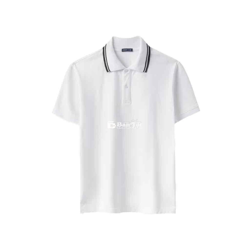 Áo Polo Cổ Trắng & Xanh Navy - Pass Giá Rẻ!