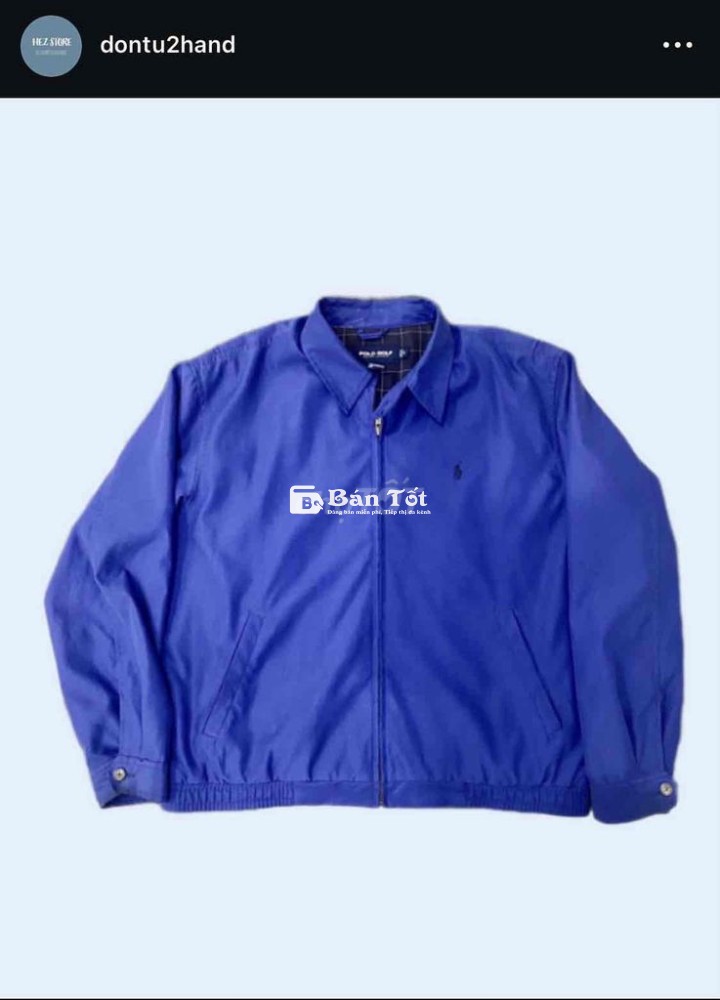 áo khoác Vintage 90’ Harrington PoLo Ralph Lauren