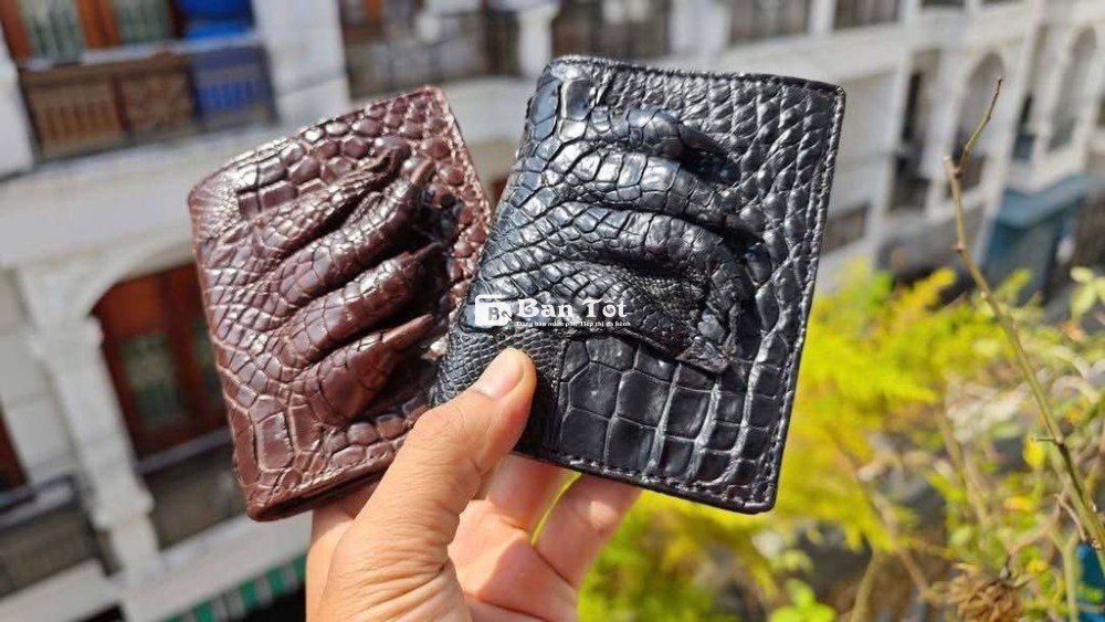 Ví Da Cá Sấu 1 Mặt - Siêu Xịn, Siêu Đẹp, Siêu Cứng  