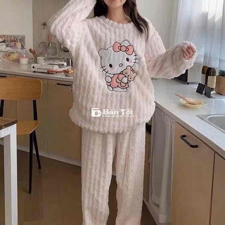 Set đồ ngủ Hello Kitty siêu dễ thương